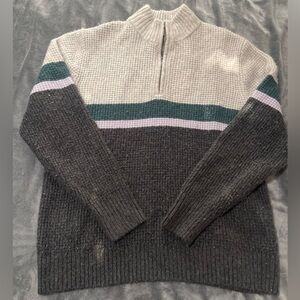 Goodfellow quarter zip sweater